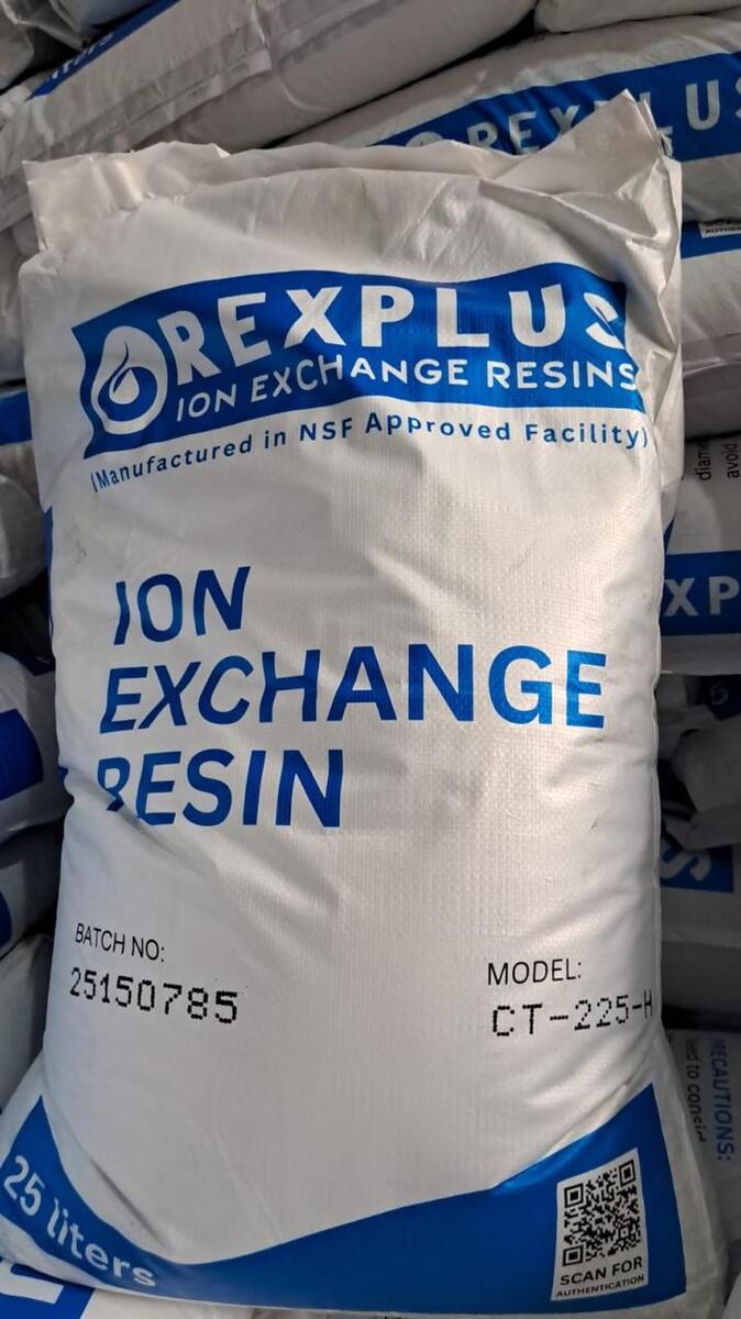 RESIN REXPLUS CATION 225 H | High-Performance Water Treatment Resin.